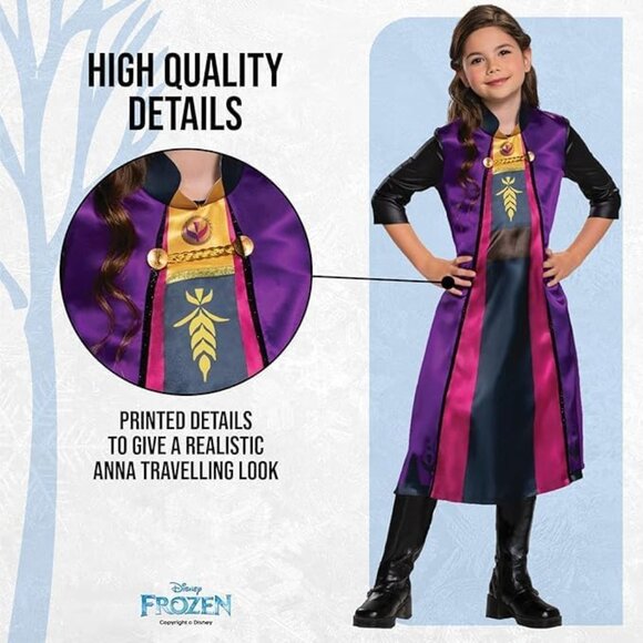 Disney's Frozen 2 "Anna" Costume - New - Picture 3 of 9